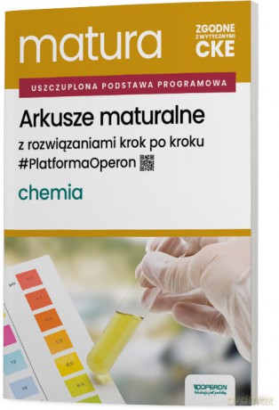 Matura 2026 Chemia Arkusze maturalne Zakres rozszerzony - Joanna Drzeżdżon, Dagmara Jacewicz, Piotr Malecha [KSIĄŻKA]