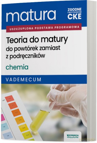 Matura 2026 Chemia Teoria do matury Vademecum - Joanna Drzeżdżon, Dagmara Jacewicz [KSIĄŻKA]