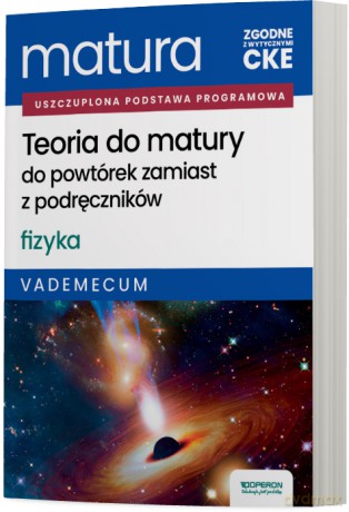 Matura 2026 fizyka Teoria do matury Vademecum - Izabela Okrzesik-Frąckowiak, Roman Frąckowiak [KSIĄŻKA]
