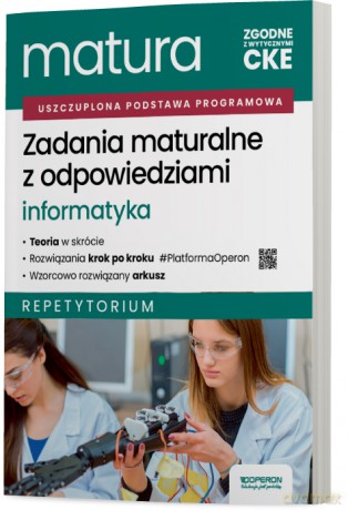 Matura 2026 Informatyka Zadania maturalne z odpowiedziami Repetytorium - Piotr Dobosiewicz [KSIĄŻKA]