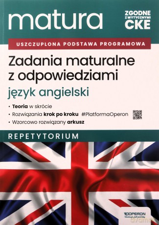 Matura 2026 Język angielski Zadania maturalne z odpowiedziami Zakres podstawowy Repetytorium - Anna Tracz [KSIĄŻKA]