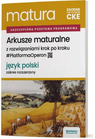 Matura 2026 Język polski Arkusze maturalne Zakres rozszerzony - Aleksandra Marzec [KSIĄŻKA]