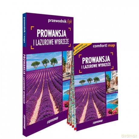 Prowansja i Lazurowe Wybrzeże zestaw przewodnikowy 2w1 light 2025 [KSIĄŻKA]
