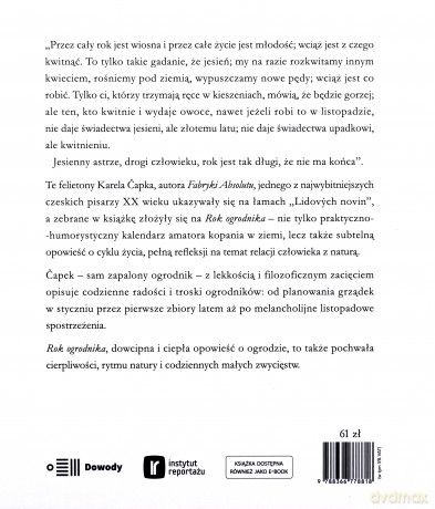 Rok ogrodnika - Karel Čapek [KSIĄŻKA]