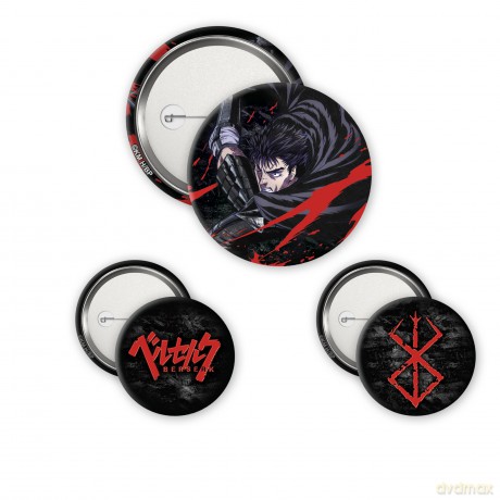 BERSERK - Badge Pack - Guts