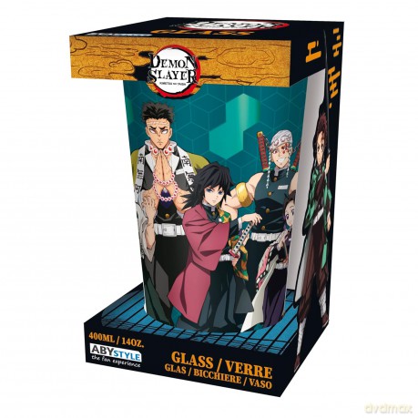 DEMON SLAYER - Premium Large Glass - 400ml - Pillars