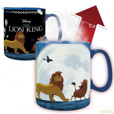 DISNEY - Kubek Heat Change- 460ml- The Lion King - cardboard