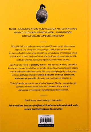 Tajemnice Nagrody Nobla. Skandale, pomyłki, kontrowersje - Jarosław Molenda [KSIĄŻKA]