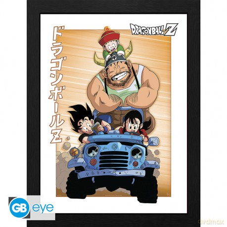 DRAGON BALL - Plakat w ramie Family Road Trip (30x40)