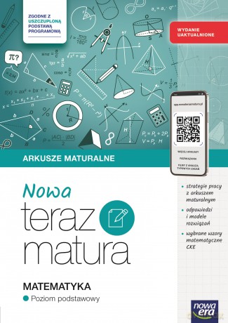 Teraz matura 2025/2026 Matematyka Arkusze maturalne zakres podstawowy [KSIĄŻKA]