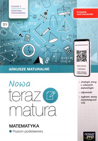 Teraz matura 2025/2026 Matematyka Arkusze maturalne zakres podstawowy [KSIĄŻKA]