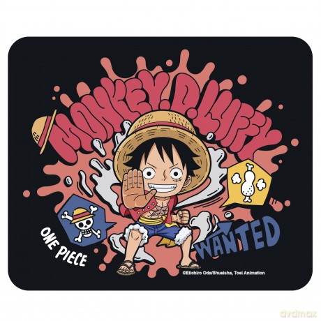 ONE PIECE - Elastyczna podkładka pod myszkę- Luffy Chibi 23,5 x 19,5 cm