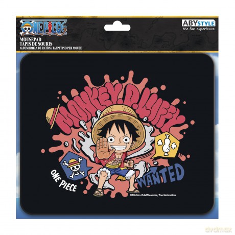 ONE PIECE - Elastyczna podkładka pod myszkę- Luffy Chibi 23,5 x 19,5 cm