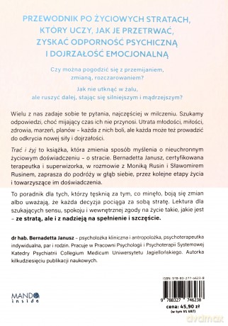 Trać i żyj. Co nam dają straty - Bernadetta Janusz, Monika Rusin [KSIĄŻKA]