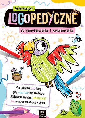 Wierszyki logopedyczne do powtarzania i kolorowania - Bogusław Michalec [KSIĄŻKA]