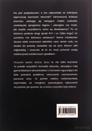 Wszystko będzie dobrze, Rysiu - Ewa Hatała [KSIĄŻKA]