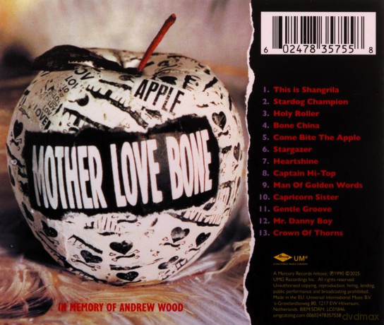 Mother Love Bone: Apple (2025 Remaster) [CD]
