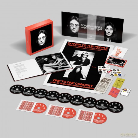 John & Yoko & Plastic Ono Elephant's Memory Band: Power To The People [BOX] [3xBlu-Ray]+[9CD]