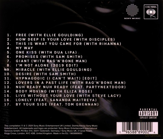 Calvin Harris: 96 Months [CD]