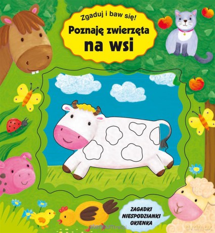 Zgaduj i baw się. Poznaję zwierzęta na wsi [KSIĄŻKA]