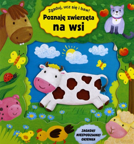 Zgaduj i baw się. Poznaję zwierzęta na wsi [KSIĄŻKA]