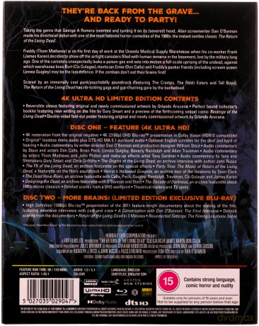 The Return of the Living Dead (Powrót żywych trupów) [Blu-Ray 4K]