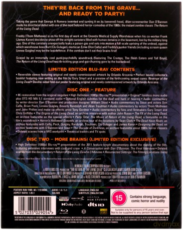 The Return of the Living Dead (Powrót żywych trupów) [Blu-Ray]
