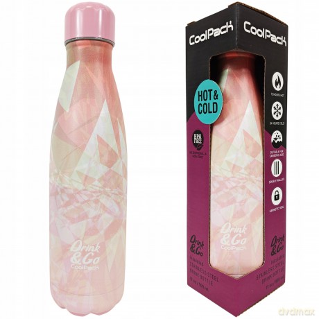 Bidon metalowy Coolpack Tie dye