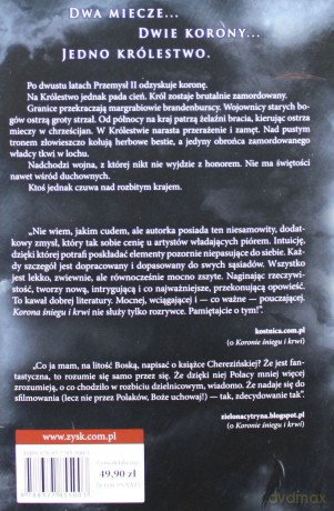 Niewidzialna korona- Elżbieta Cherezińska (twarda) [KSIĄŻKA]
