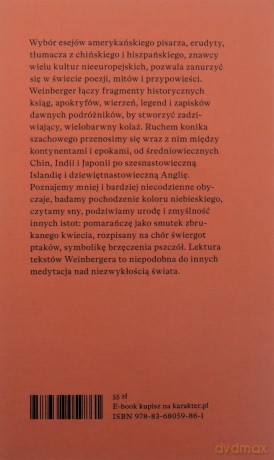 Duchy ptaków - Eliot Weinberger [KSIĄŻKA]