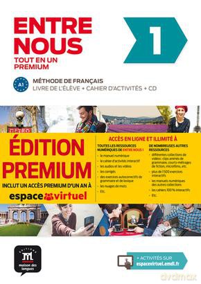 Entre nous 1 Podręcznik z ćwiczeniami PREMIUM [KSIĄŻKA]