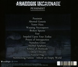 Abaddon Incarnate: Pessimist [CD]