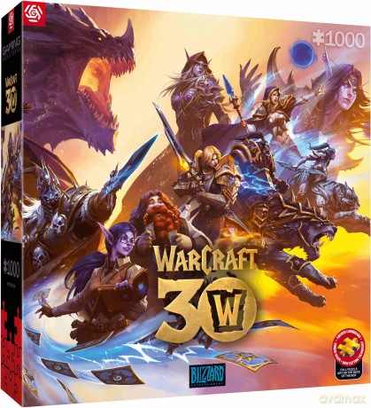GOOD LOOT 1000 el. Gaming Warcraft 30th Anniversary [PUZZLE]