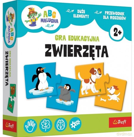 Gra Zwierzęta ABC Malucha 02905