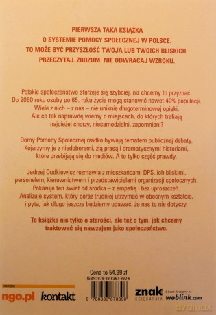 Inny dom. Ludzie, system i granice wsparcia w polskich DPS - Jędrzej Dudkiewicz [KSIĄŻKA]