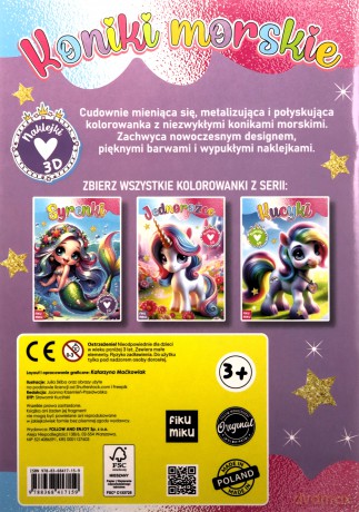 Koniki morskie 3D [KSIĄŻKA]