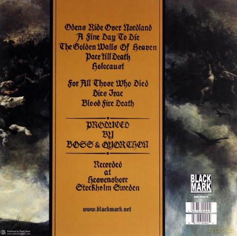Bathory: Blood Fire Death [WINYL]