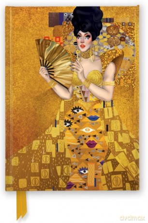 Notatnik A5 linia TW Portret Złotej Królowej Art of Drag FTNB387