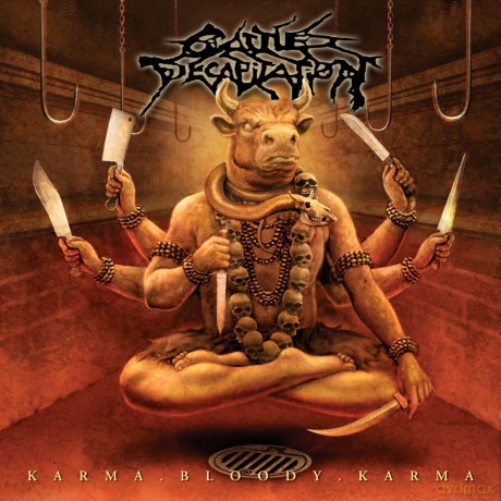 Cattle Decapitation: Karma Bloody Karma Orange Red [WINYL]