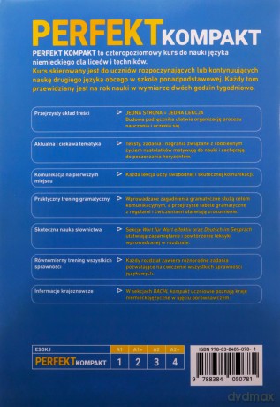 Perfekt Kompakt 1 Zeszyt ćwiczeń z kodem do eDesku [KSIĄŻKA]