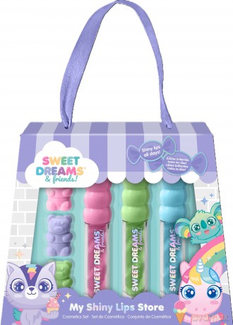 Pomadka i błyszczyk do ust błyszczyk Sweet Dreams 6 el. KL11660