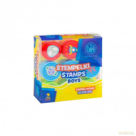 Stempelki zapachowe ASTRAFUN BOYS - 9 szt.
