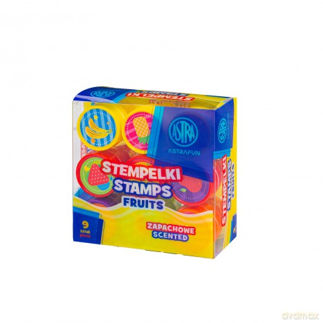 Stempelki zapachowe ASTRAFUN Owocki - 9 szt.