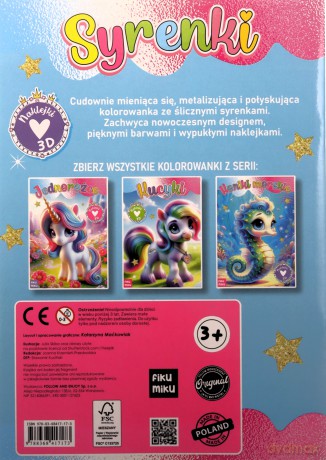 Syrenki 3D [KSIĄŻKA]