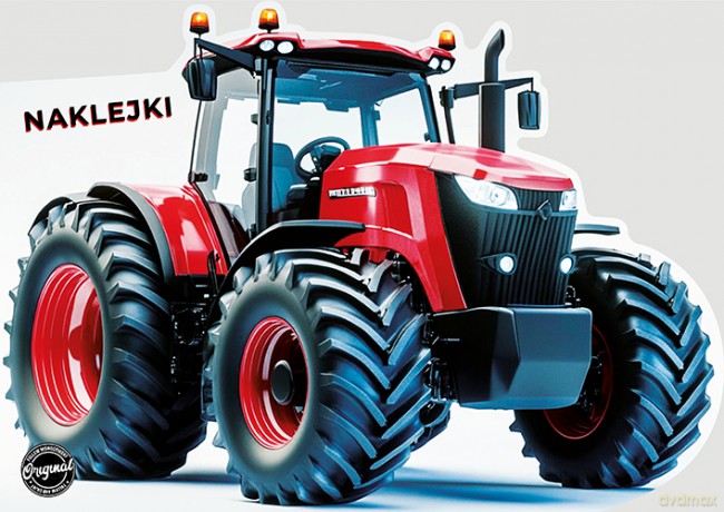 Traktor. Wykrojnik [KSIĄŻKA]