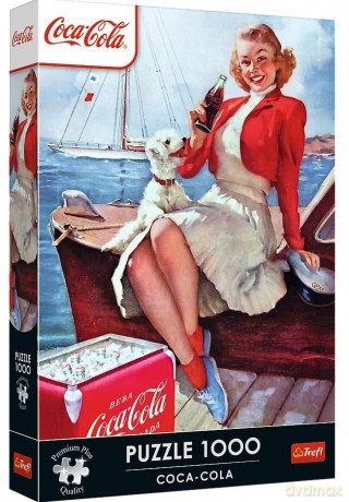 TREFL 1000 el. Trefl Premium Plus Coca-Cola Czas na przerwę 12099 [PUZZLE]