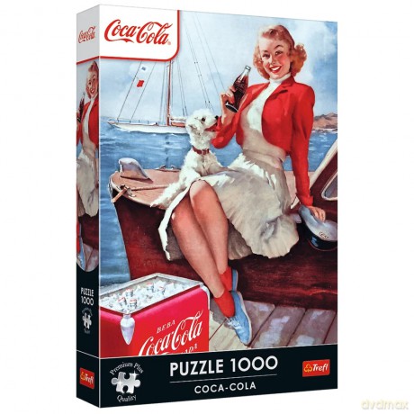 TREFL 1000 el. Trefl Premium Plus Coca-Cola Czas na przerwę 12099 [PUZZLE]