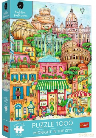 TREFL 1000 el. Trefl Premium Plus Midnight in the City O północy w Rzymie 12072 [PUZZLE]