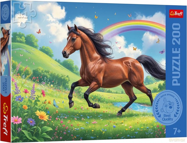 TREFL 200 el. Dostojny koń 13355 [PUZZLE]