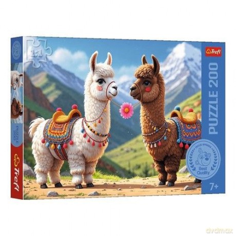TREFL 200 el. Kolorowe lamy [PUZZLE]
